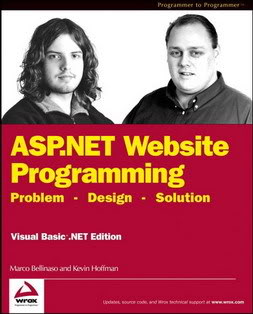 ASP.NET Website Programming, Visual Basic .NET Edition - Problem, Design, Solution 