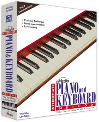 Emedia: Intermediate Piano and Keyboard Method (PC/MAC)