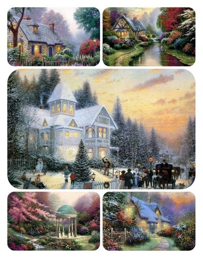 Works of artist Tomas Kinkade#1