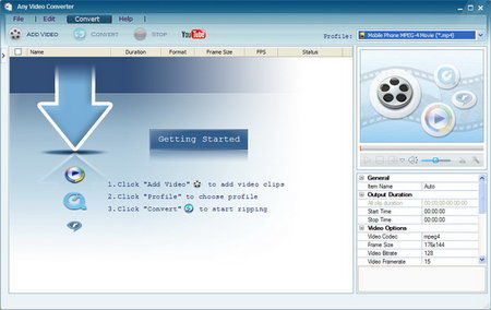 Any Video Converter Professional 3.1.8